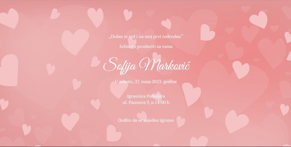 Elektronske pozivnice za rođendan, pozivnice za rodjendan