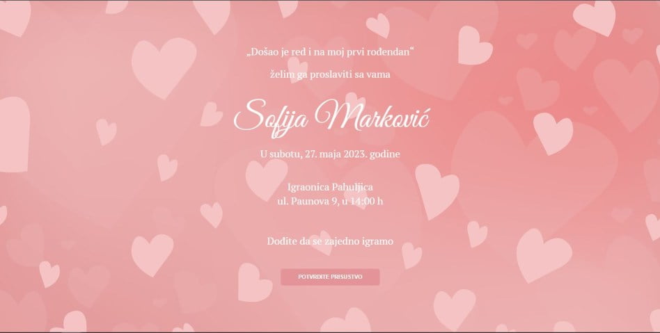 Elektronske pozivnice za rođendan, pozivnice za rodjendan